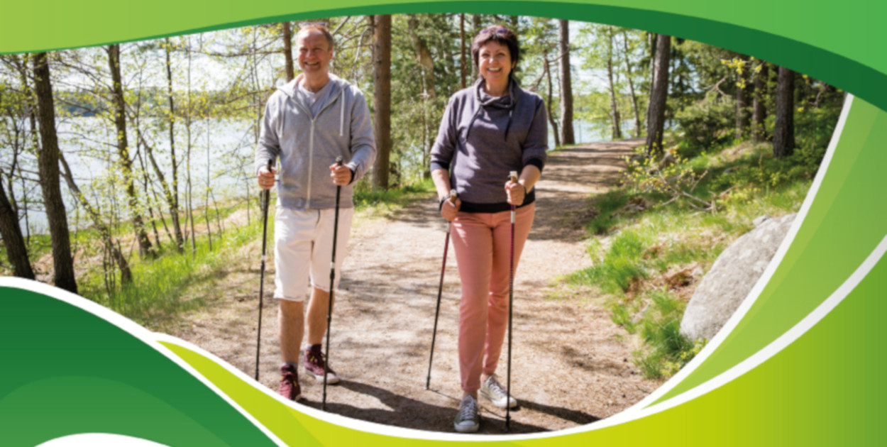 Można wziąć udział w marszu nordic walking po Czernej