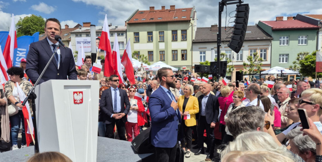 Spotkanie z Rafałem Trzaskowskim w Chrzanowie
