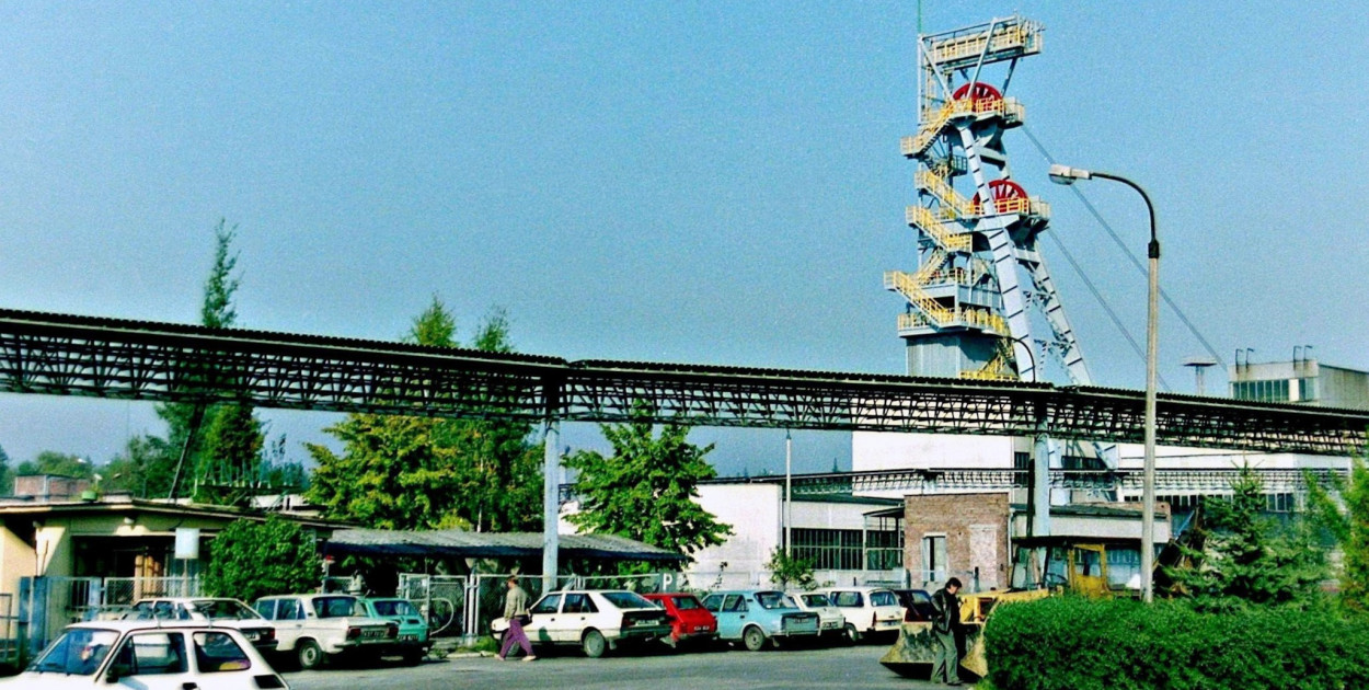 Libiąska KWK Janina Ruch II („Upadowa”) w 1994 r.