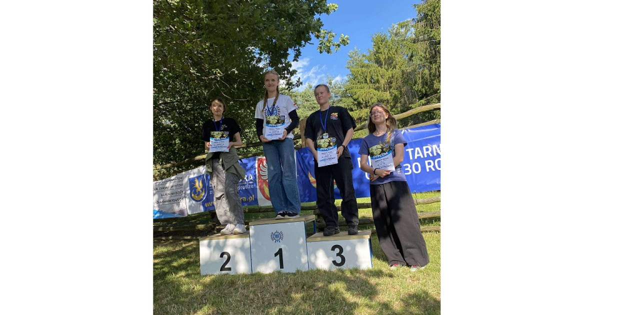 Katarzyna Miarka na trzecim stopniu podium. FOT. Archiwum fotograficzne Ireneusza Miarki