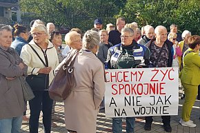 Protest w Chrzanowie przeciw wstrząsom z ZG Janina-4974