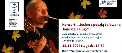 Koncert: "Jesień z poezją śpiewaną Janusza Saługi" - Trzebinia-423