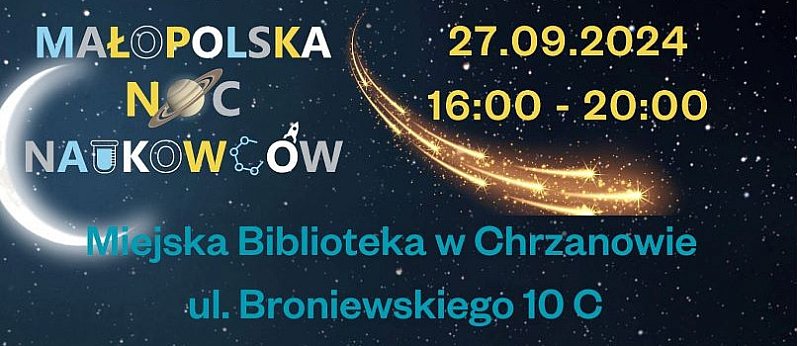 Małopolska Noc Naukowców w bibliotece w Chrzanowie