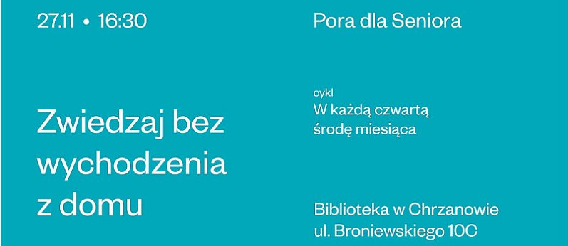 Pora dla Seniora – spotkanie listopadowe