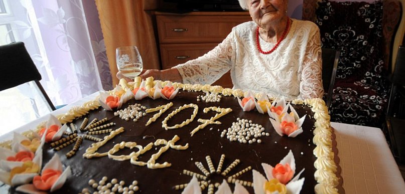 Maria Budka ze Źródeł kończy w sobotę 107 lat! (WIDEO)