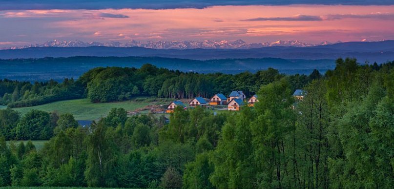 Spacery młoszowskie z widokiem na Tatry