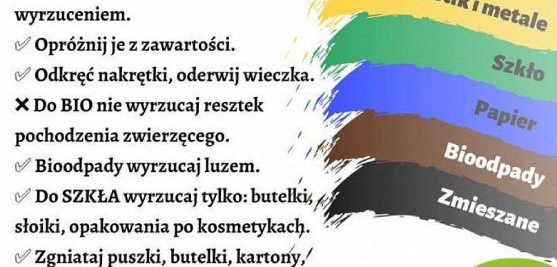 5 zasad dobrej segregacji odpadów. To nic skomplikowanego