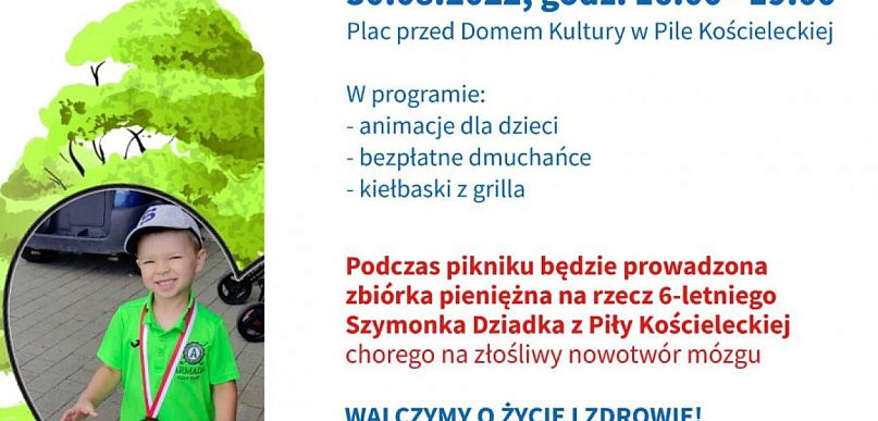 Piknik na rzecz chorego 6-letniego Szymka