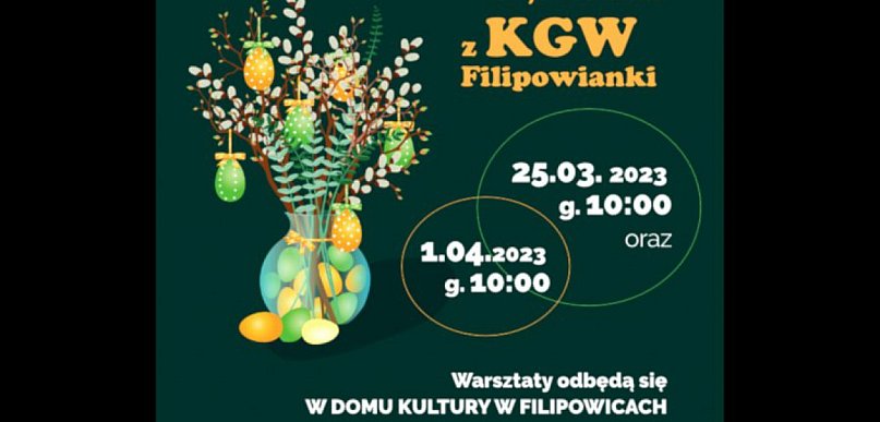 Warsztaty wielkanocne. Można się zapisywać