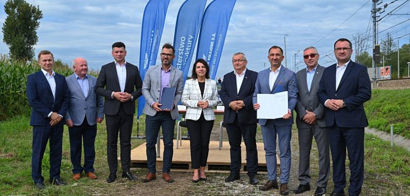 Nowy przystanek kolejowy na trasie z Trzebini do Krakowa