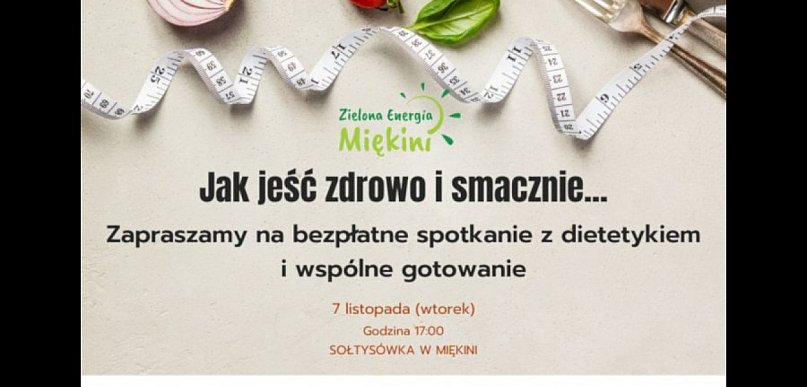 Jak dobrze komponować posiłki? Bezpłatne spotkanie z dietetykiem