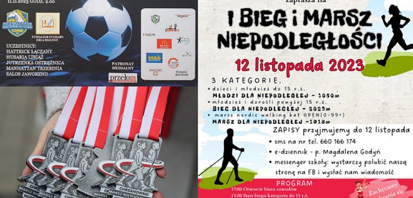 Sportowo i patriotycznie - nasze propozycje na weekend