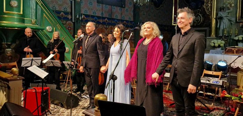 Alicja Węgorzewska i Maciej Miecznikowski wystąpili w Mętkowie…