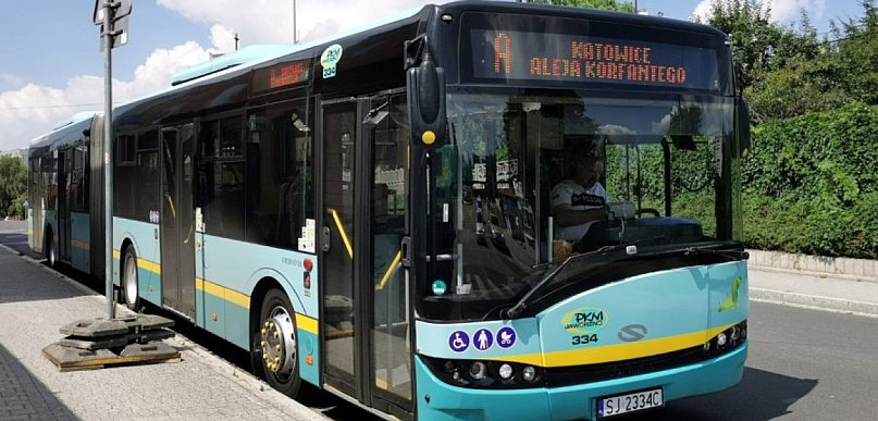 Awaria autobusu jadącego z Chrzanowa do Katowic