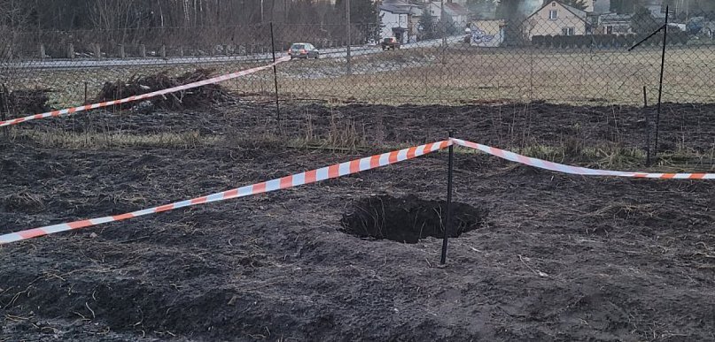 Nowe zapadliska w Trzebini znów niepokoją mieszkańców