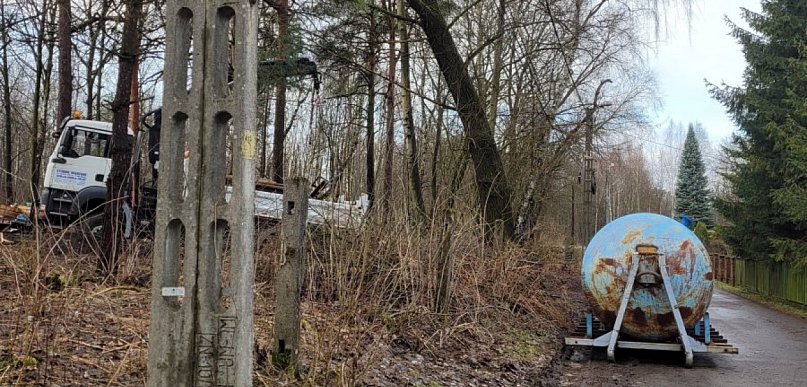  Na Trentowcu w Trzebini przygotowania do zabezpieczania przed zapadliskami…
