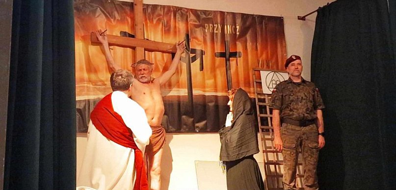 W Płazie odegrali Misterium Paschalne (WIDEO,ZDJĘCIA)