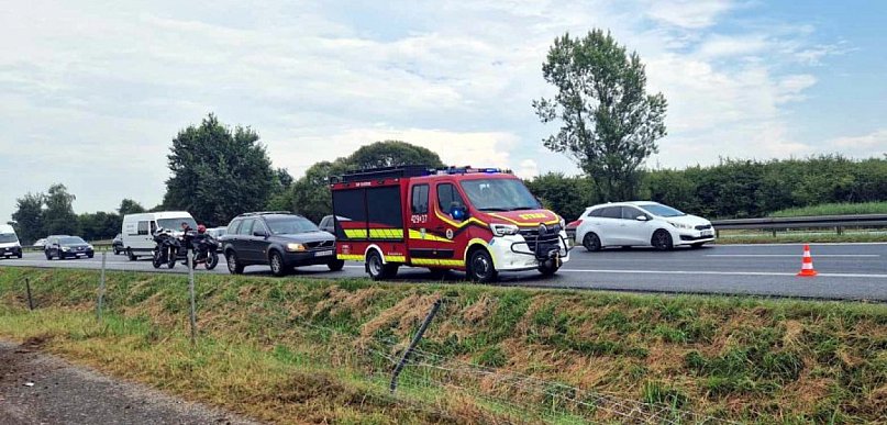  Strażacy z Zagórza pojechali po nowy samochód. Ruszyli z pomocą…