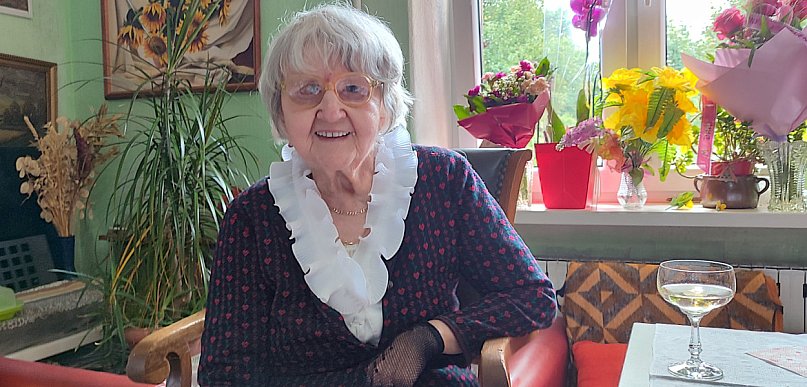 Pani Maria z Tenczynka skończyła 100 lat (WIDEO, ZDJĘCIA)
