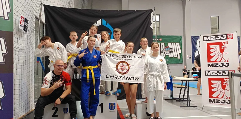 Sześć medali chrzanowskich zawodników ju-jitsu - 53410