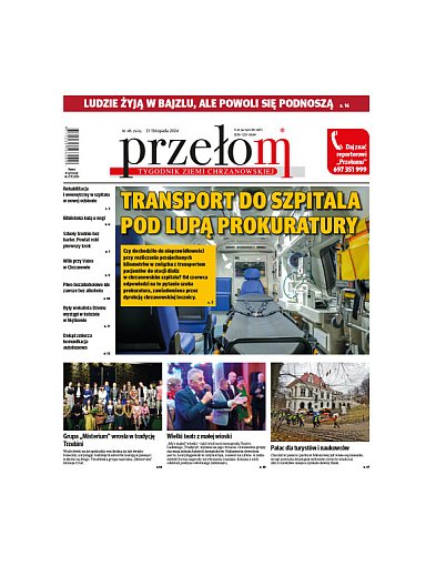 W czwartek nowy, 46. numer Tygodnika Ziemi Chrzanowskiej "Przełom" -53895