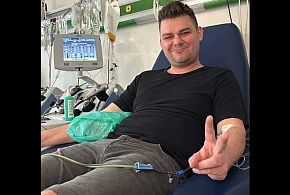 Strażak z OSP Tenczynek oddał szpik  - 58748