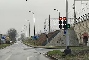 Dron policyjny nad skrzyżowaniem w Chrzanowie-58844