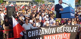 Sławomir Mentzen przyciągnął  tłumy 