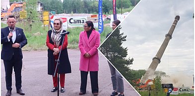 Komin w Trzebini wyburzony. Powstanie tam duży zakład (WIDEO, ZDJĘCIA)-59044