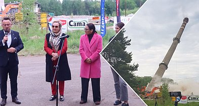 Komin w Trzebini wyburzony. Powstanie tam duży zakład (WIDEO, ZDJĘCIA)-59044
