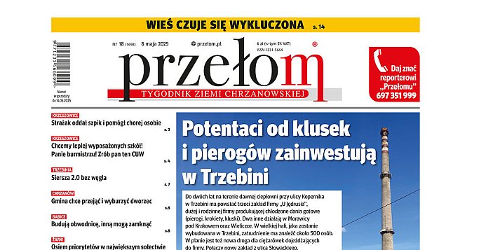 Nowy, 18. w 2025 r. numer "Przełomu"