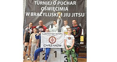 Tuzin medali chrzanowskich zawodników ju-jitsu-59189