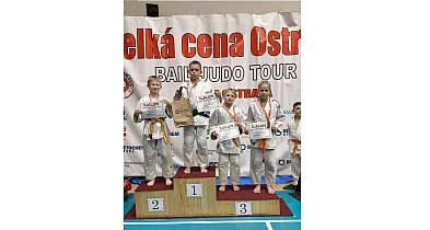 Judoka z Trzebini na podium w Czechach-59360