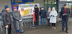Kolejny protest pod Lidlem w Chrzanowie i Trzebini