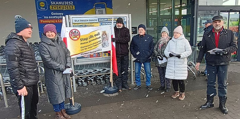Kolejny protest pod Lidlem w Chrzanowie i Trzebini. O co chodzi? - 59498