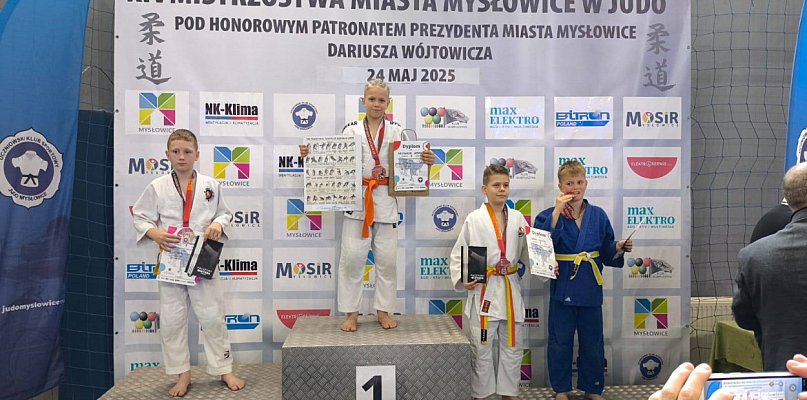 Judocy na podium w Mysłowicach - 59576