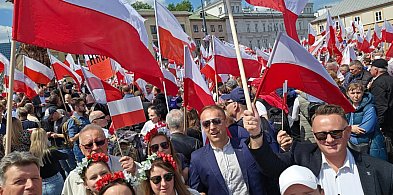 Nawet bezpartyjny Jarosław Okoczuk pojechał na marsz do Warszawy-59591
