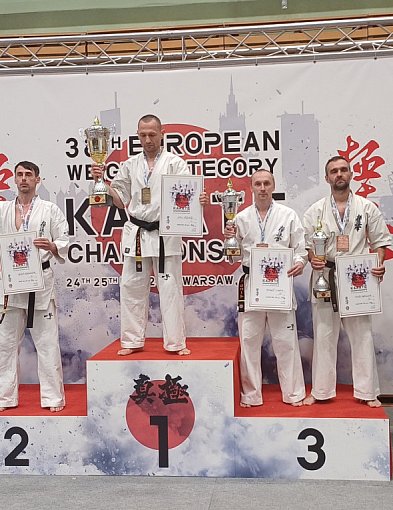 Karateka z Chrzanowa mistrzem Europy-59741