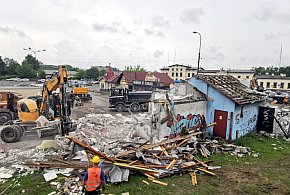 Wyburzenia koło dworca PKP w Trzebini (WIDEO, ZDJĘCIA)-59860