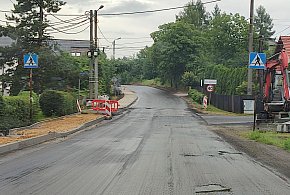 Asfalt położony, asfalt zdarty w Trzebini i Chrzanowie-60972