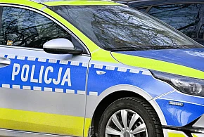 30-latek rozbił Skodę o ogrodzenie posesji