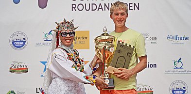 Wielki tenisowy sukces 17-latka z Trzebini w Maroku!