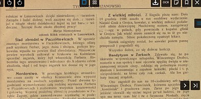 Cień siekiery nad galicyjskim szynkiem