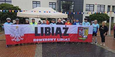 Nie było wymówek. Rowerowy Libiąż pojechał mimo fatalnej pogody