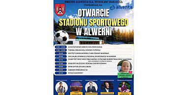Liber, Szpakowski i Majdan w Alwerni! Już w niedzielę wielkie otwarcie stadionu