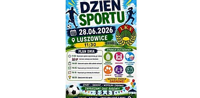 Tego jeszcze w Luszowicach nie było! Wielka sportowa przygoda już 28 czerwca