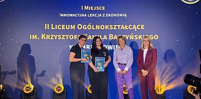 I miejsce i tytuł Złotej Szkoły NBP dla Drużyny „Złoty Baczyn” II LO w Chrzanowie