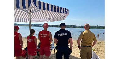 Policja i strażacy ruszyli na kontrole. Pod lupą kąpieliska i dzikie plaże