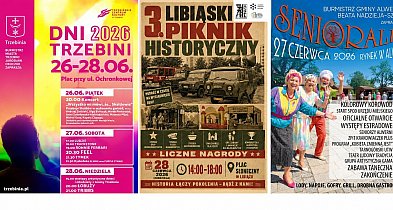 Senioralia w Alwerni, piknik historyczny w Libiążu i trzy dni koncertów w Trzebini