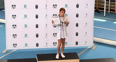Sukces uczennicy z Krzeszowic. Zdobyła złoto w prestiżowym turnieju